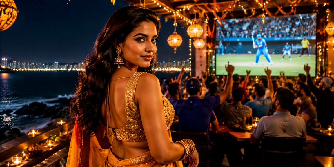 IPL cricket betting and Aviator game in festive Diwali setting